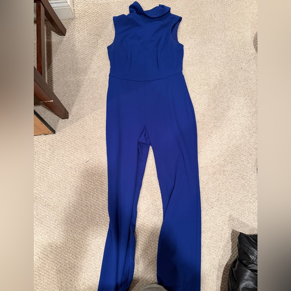 Connected Apparel Royal Blue Jumpsuit